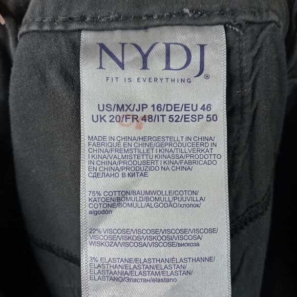 NYJD Gray Sheri Slim Pants - Picture 9 of 9